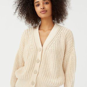 Babaà Cardigan no18 in Natural